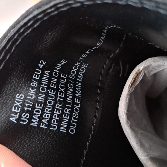 JustFab  Alexis Ankle Boot - Color: Black - Size: 11 - Picture 9 of 9